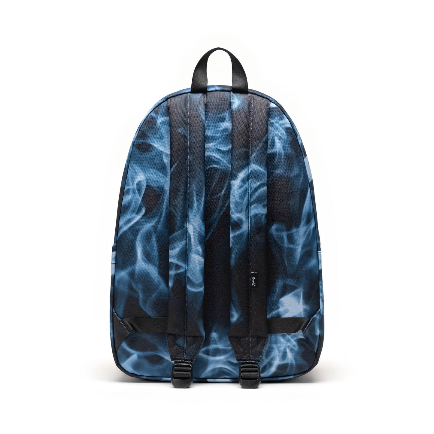 Siyahlı Mavi Alev Herschel Classic XL Su İtici Kumaş Büyük Boy Sırt Çantası, 30 L