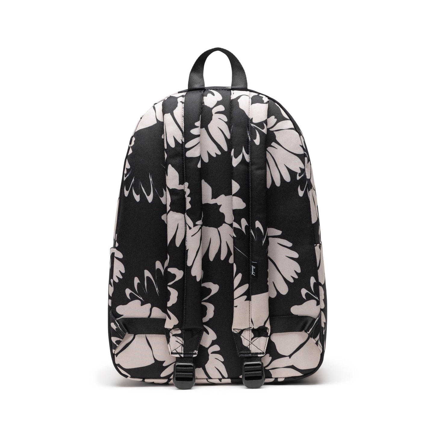 Papatya Siyah - Beyaz Herschel Classic XL Su İtici Kumaş Büyük Boy Sırt Çantası, 30 L