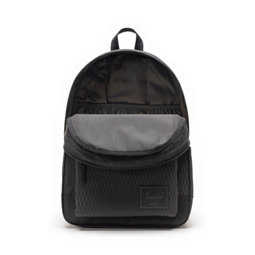 Elmas Dokulu Siyah Herschel Classic XL Su İtici Kumaş Büyük Boy Sırt Çantası, 30 L
