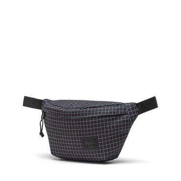 Grid Siyah Herschel Classic Su İtici Kumaş Bel Çantası, 1 L