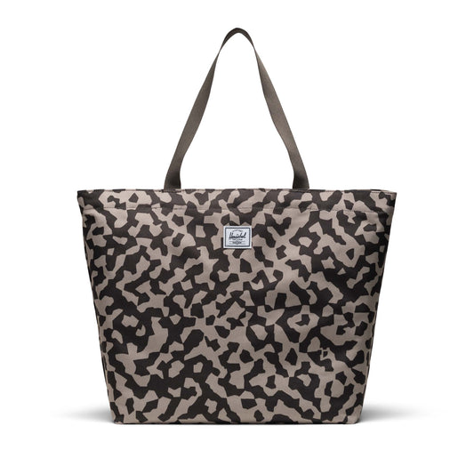 Grafit Siyah - Beyaz Herschel Classic Tote Omuz Çantası |Su İtici Kumaş Omuz Çantası, 19 L