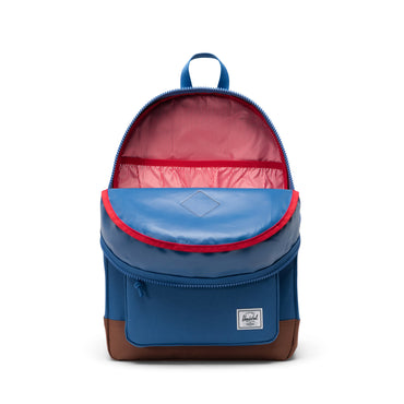 Kobalt Mavisi - Taba Herschel Heritage Genç Su İtici Kumaş Sırt Çantası, 14" Laptop Uyumlu, 26 L