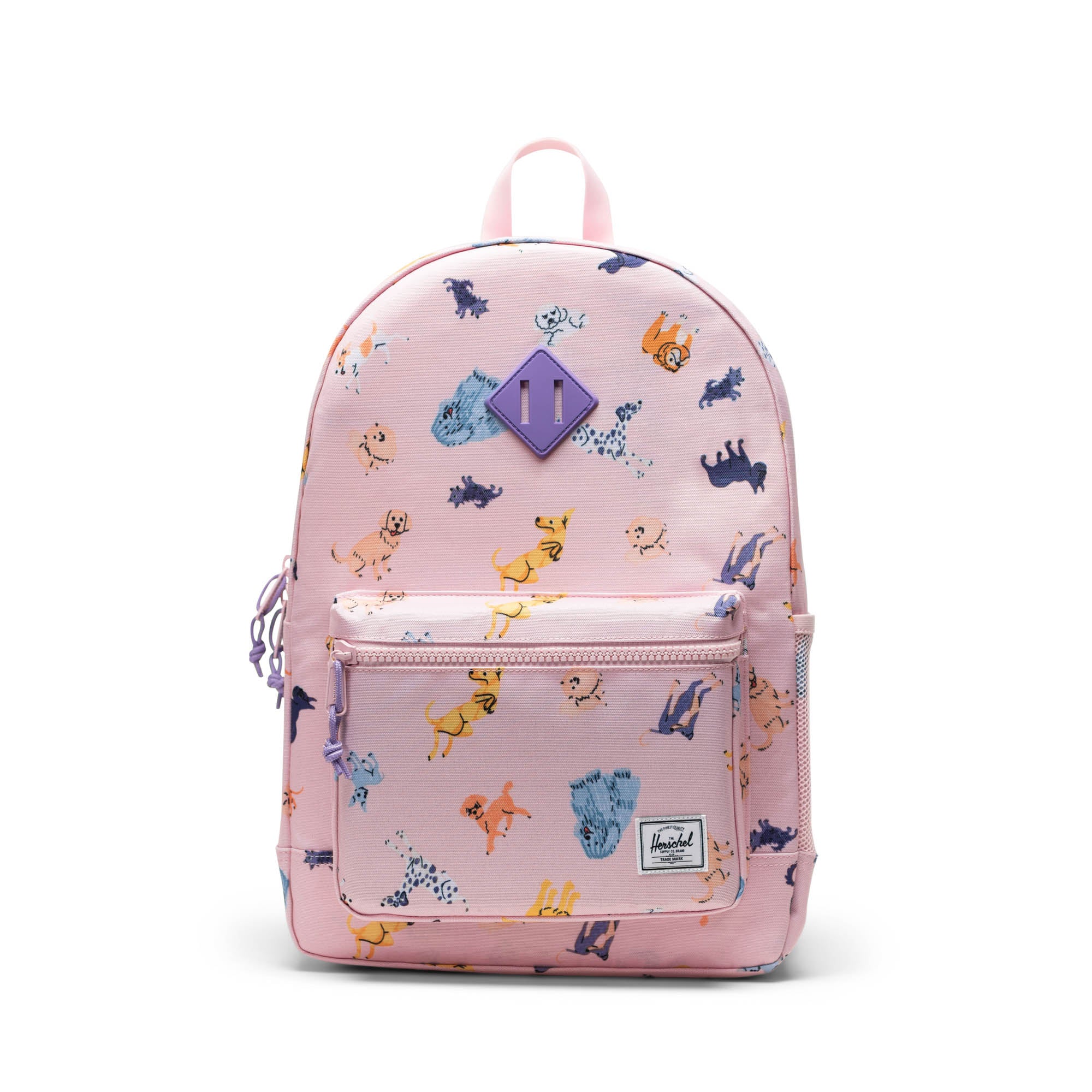 Pembe Dog Show Herschel Heritage Genç Su İtici Kumaş Sırt Çantası, 14" Laptop Uyumlu, 26 L