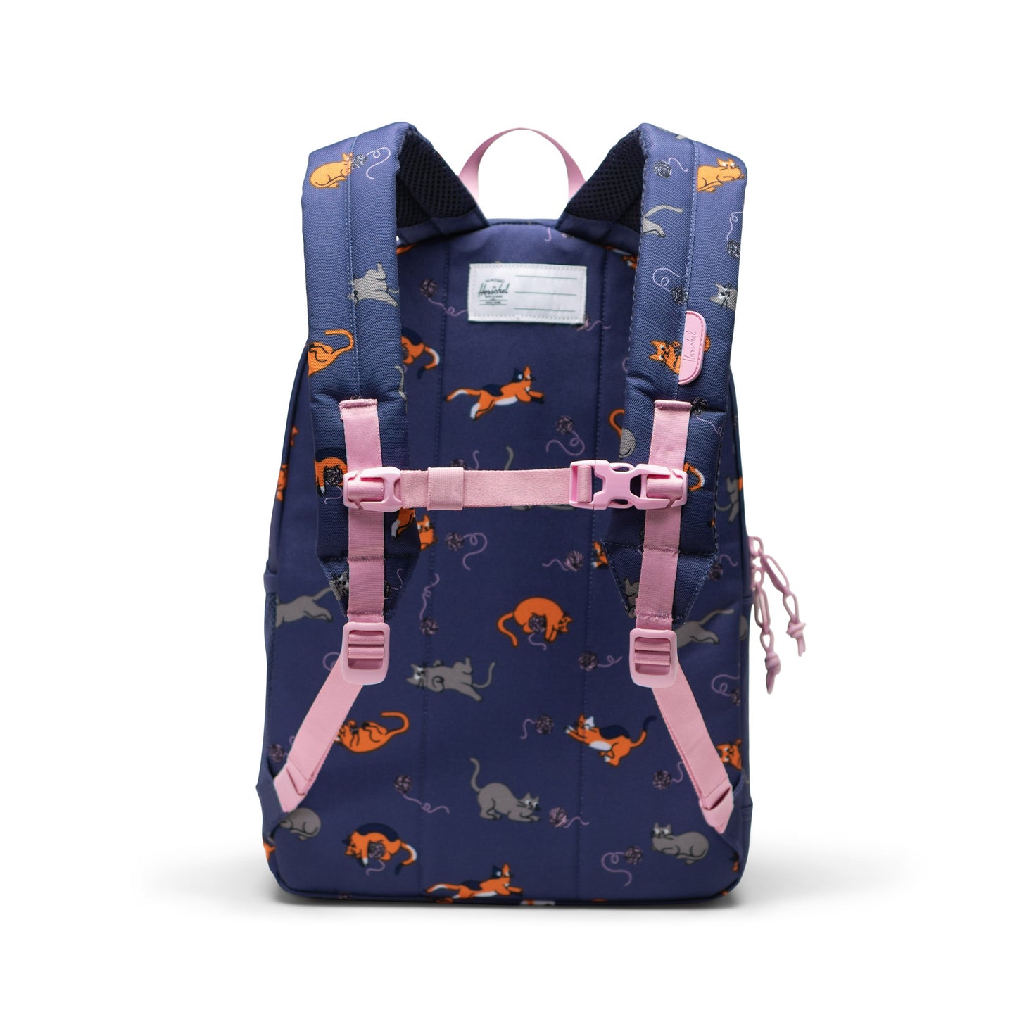 Lacivert - Kedili Herschel Heritage Genç Su İtici Kumaş Sırt Çantası, 14" Laptop Uyumlu, 26 L