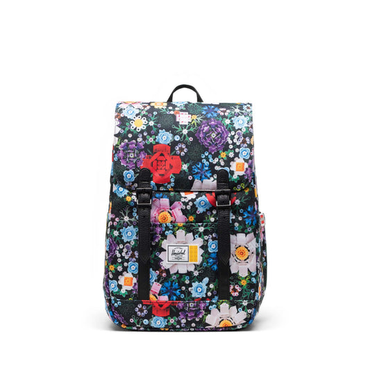 Herschel x LEGO Retreat Su İtici Kumaş Küçük Boy Sırt Çantası, 14" Laptop Uyumlu, 17 L