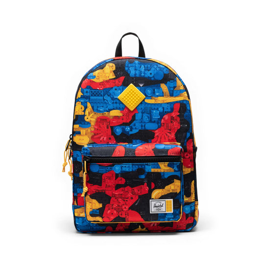 Herschel x LEGO Heritage Genç Su İtici Kumaş Sırt Çantası , 14" Laptop Uyumlu, 26 L