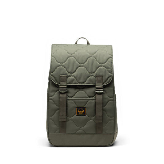 Herschel Retreat Small Kapitone Su İtici Kumaş Sırt Çantası, 14" Laptop Uyumlu, 17 L