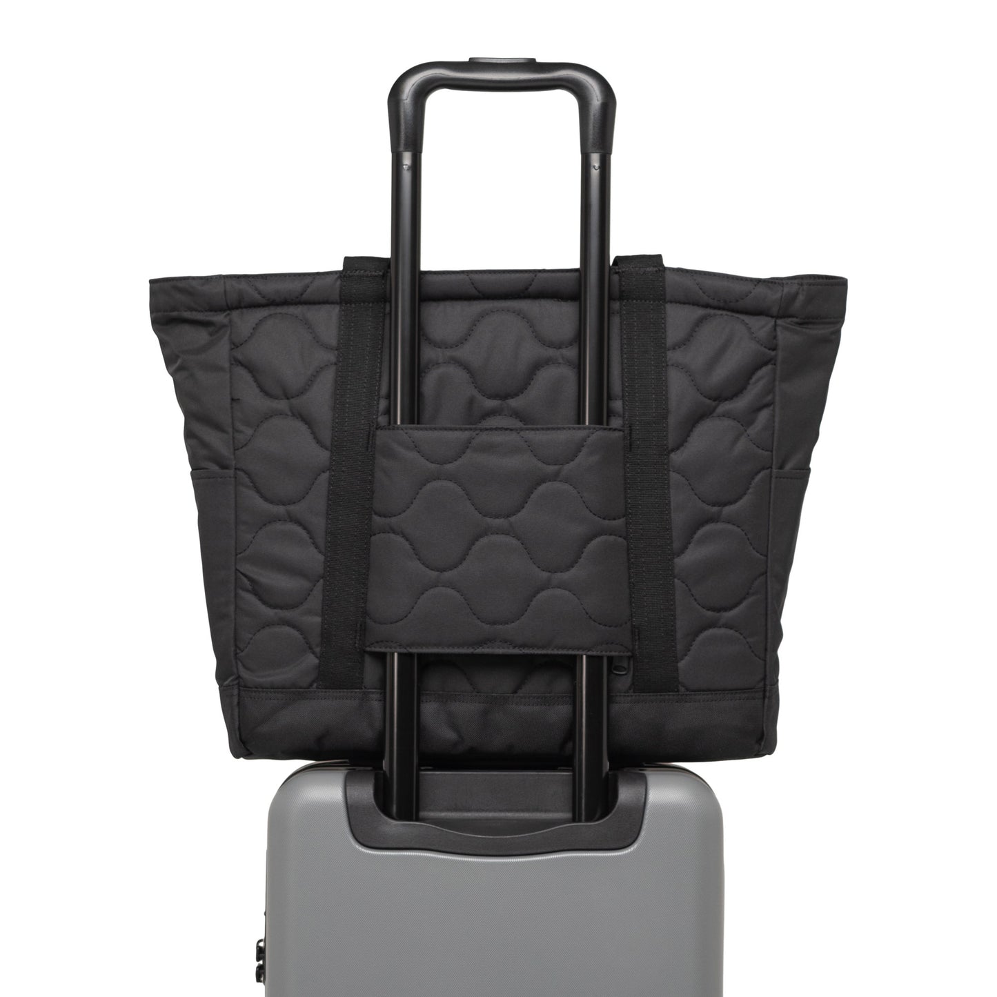 Herschel Heritage Tote Omuz Çantası Su İtici Kumaş Kapitone Omuz Çantası, 16" Laptop Uyumlu, 24.5 L