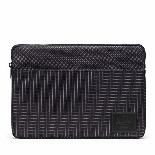 Grid Siyah Herschel Anchor Suya Dayanıklı Kumaş 16" Laptop Kılıfı