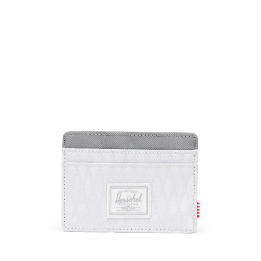Elmas Dokulu Gri Herschel Charlie RFID Korumalı Kartlık