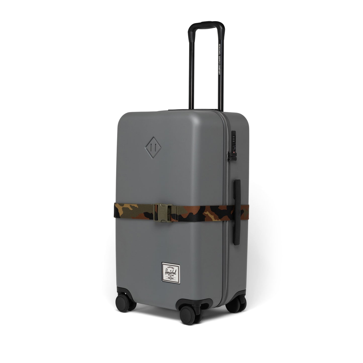 Kamuflaj Herschel Luggage Belt Ayarlanabilir Kayışlı Bagaj Kemeri