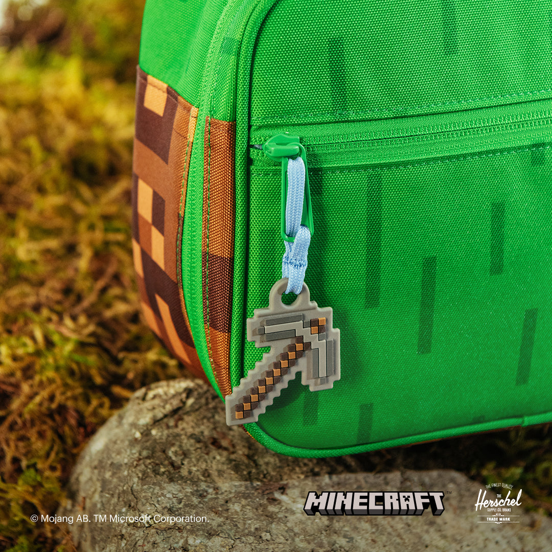 Herschel Minecraft Pop Quiz | Su itici Kumaş Termal Çanta, 5 L
