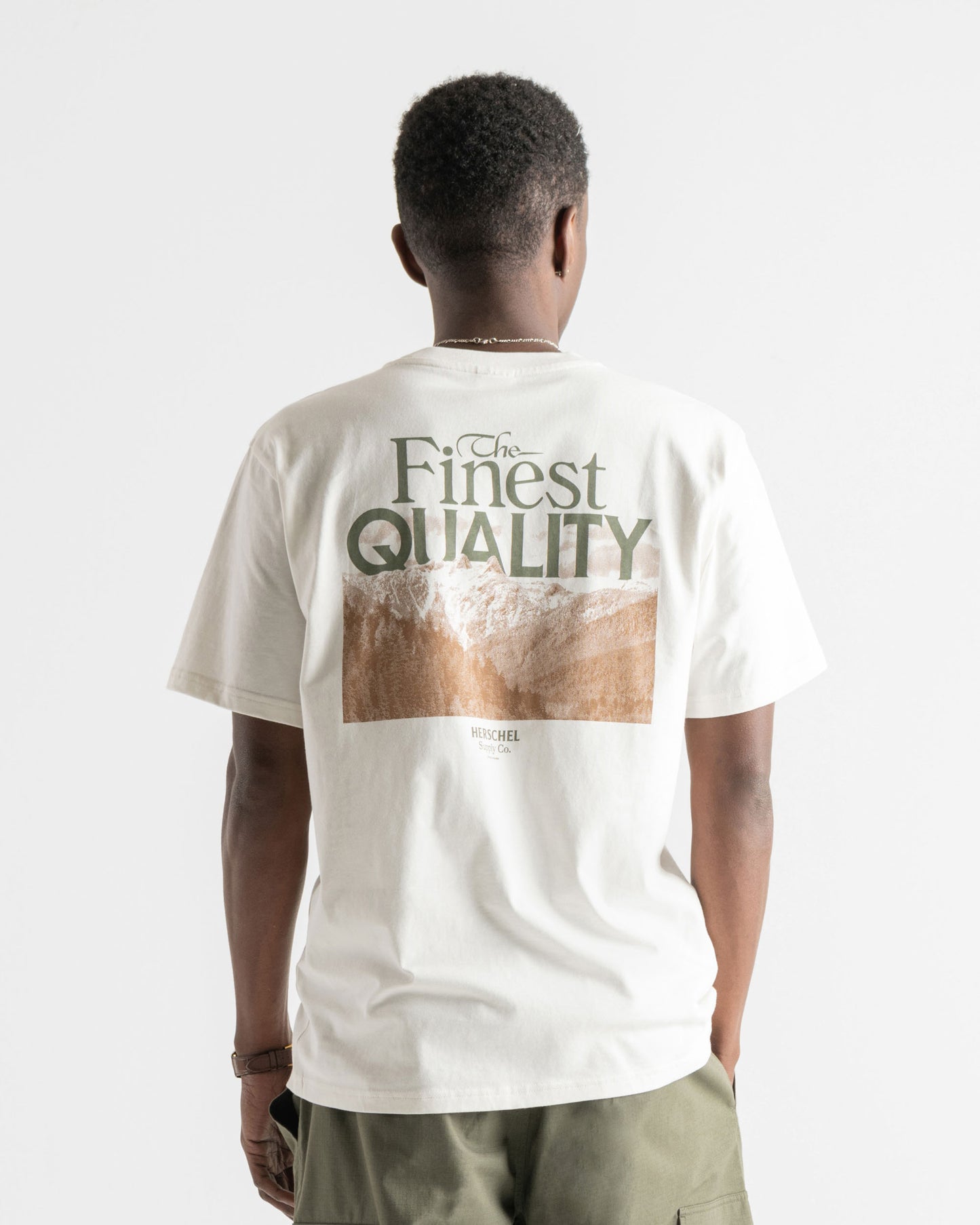 Nuorda yok Herschel Mt. HSC Rip Collar Erkek Tshirt