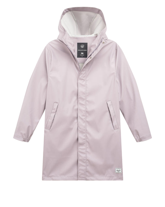 Kumlu Gri Herschel Classic Uzun Kadın Yağmurluk