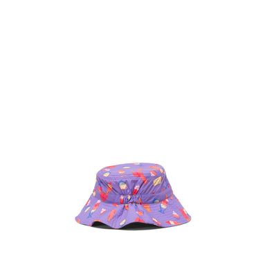 Lila Keepin' Cool Herschel Beach UV Bebek Bucket Şapka 6-18 Ay