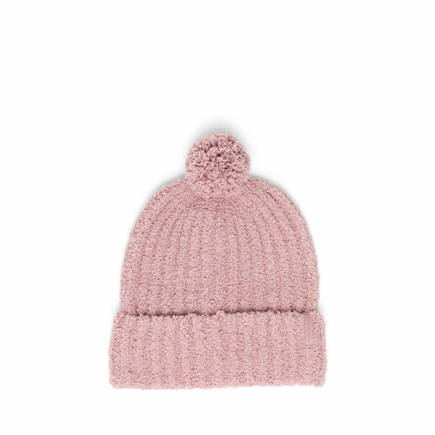 Gül Kurusu Herschel Boucle Pom Solid Ponponlu Yumuşak Örgü Bere