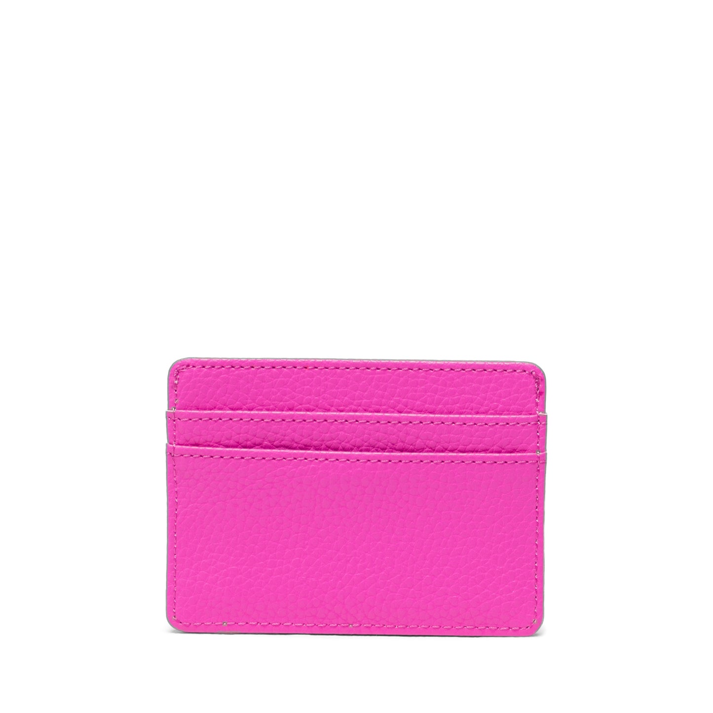 Canlı Pembe Herschel Charlie Rfıd Korumalı Vegan Deri Kartlık