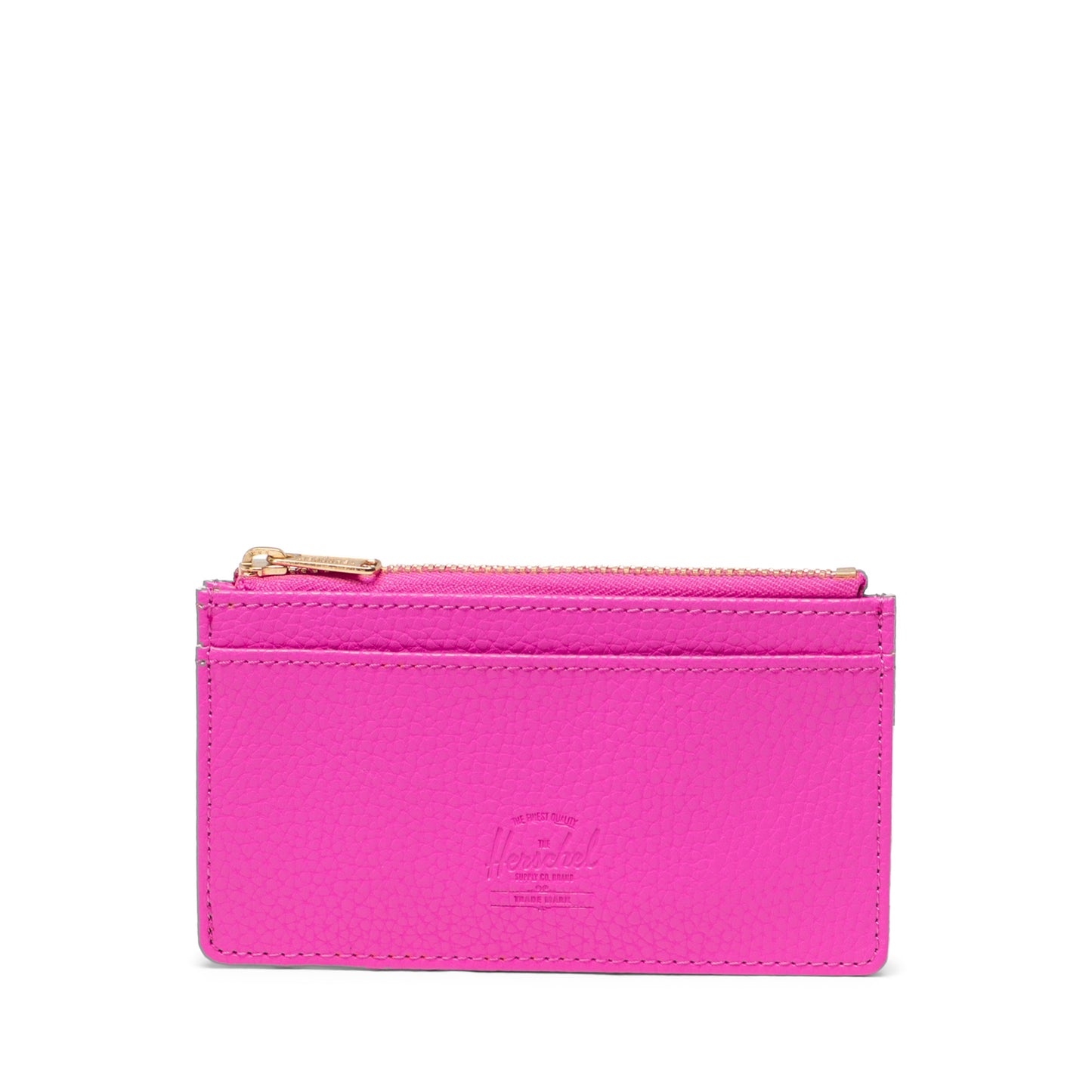 Canlı Pembe Herschel Oscar Büyük Vegan Deri Kartlık
