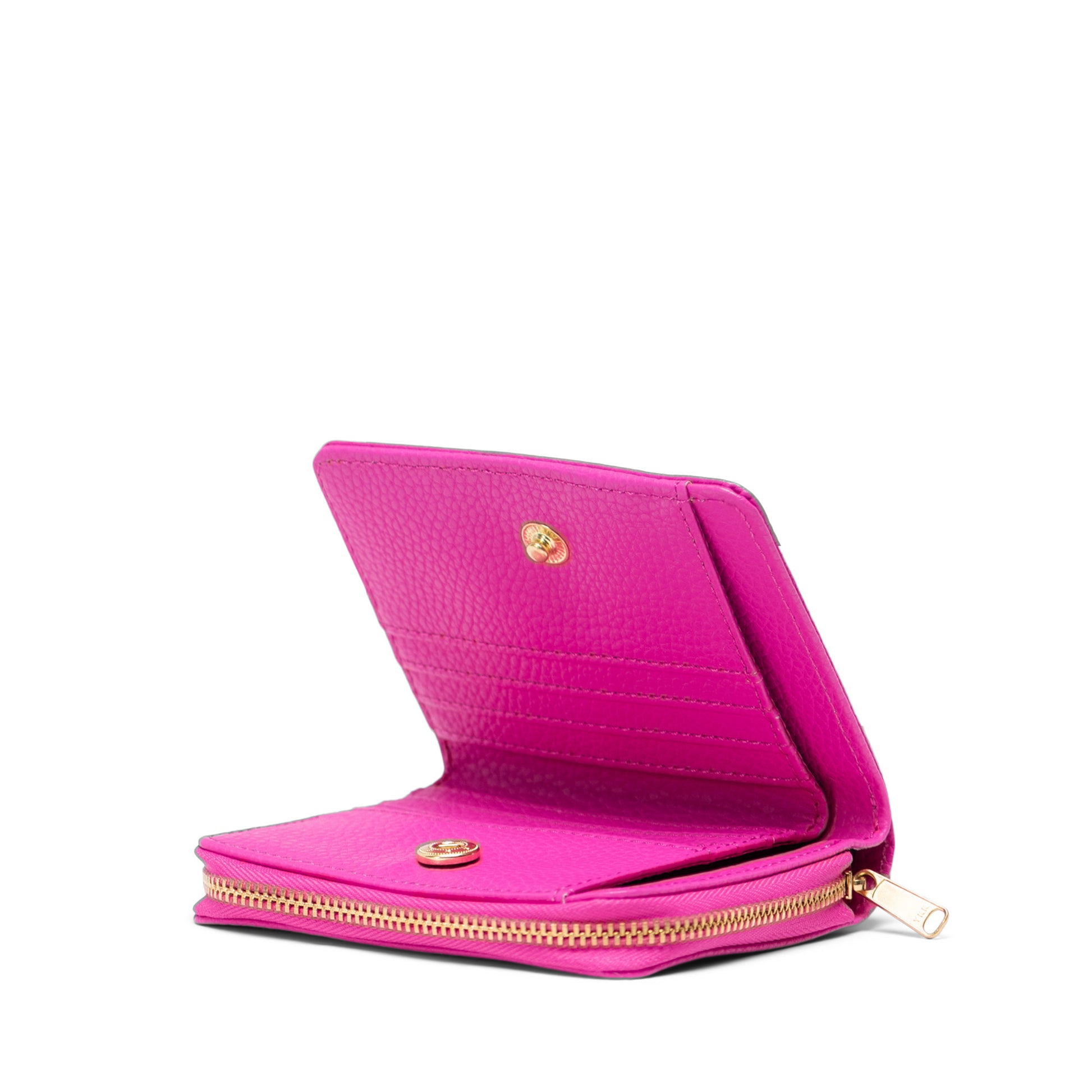 Canlı Pembe Herschel Georgia Vegan Deri Cüzdan
