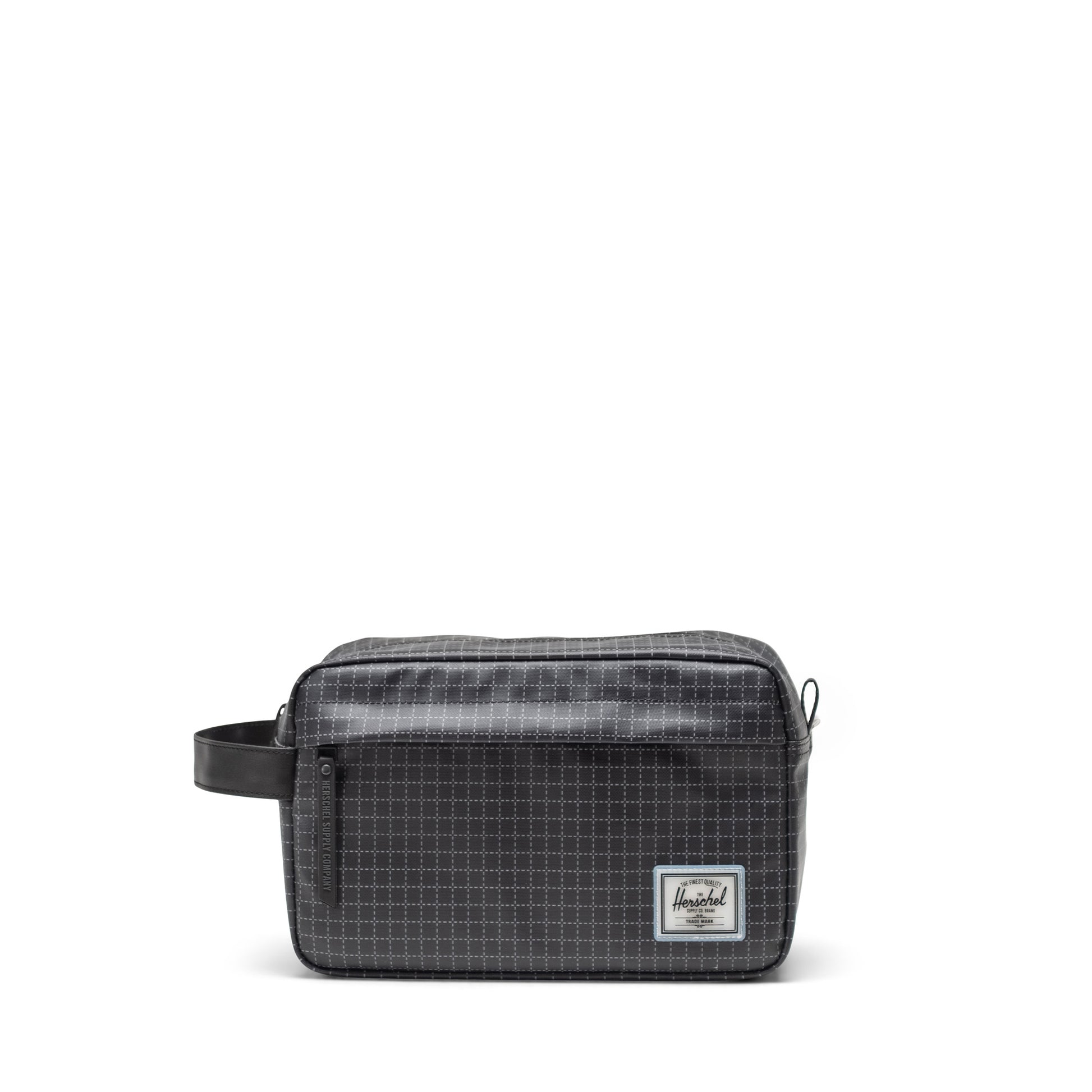 Grid Siyah Herschel Chapter Suya Dayanıklı El Çantası