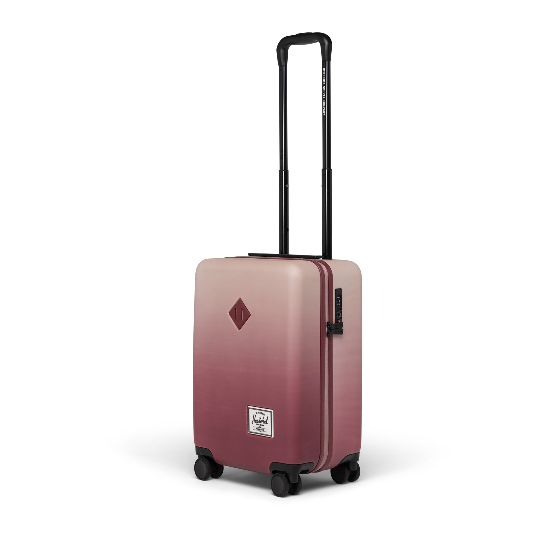 Gradyan Pembe - Bordo Herschel Heritage Darbeye Dayanıklı Kabin Boy Valiz