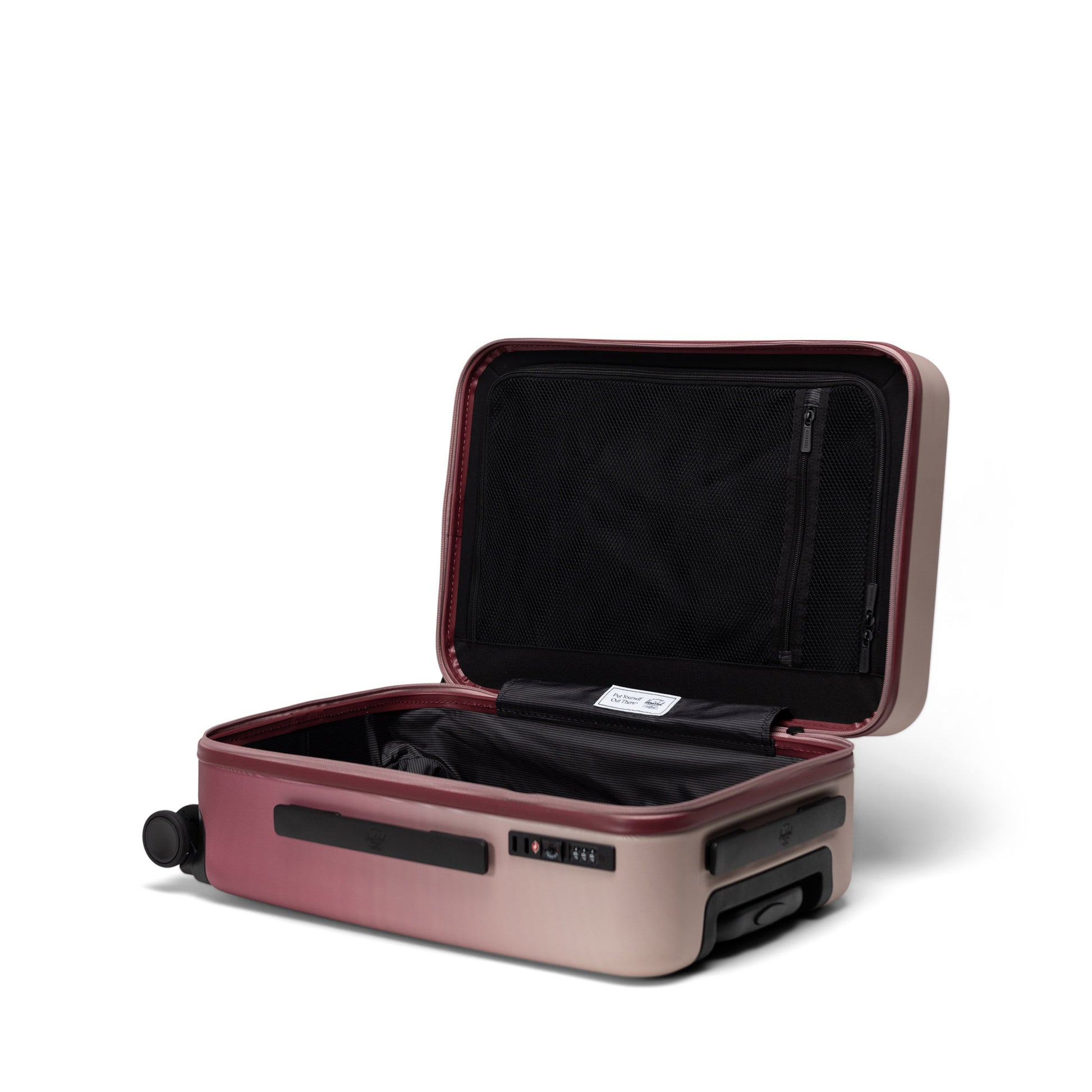 Gradyan Pembe - Bordo Herschel Heritage Darbeye Dayanıklı Kabin Boy Valiz