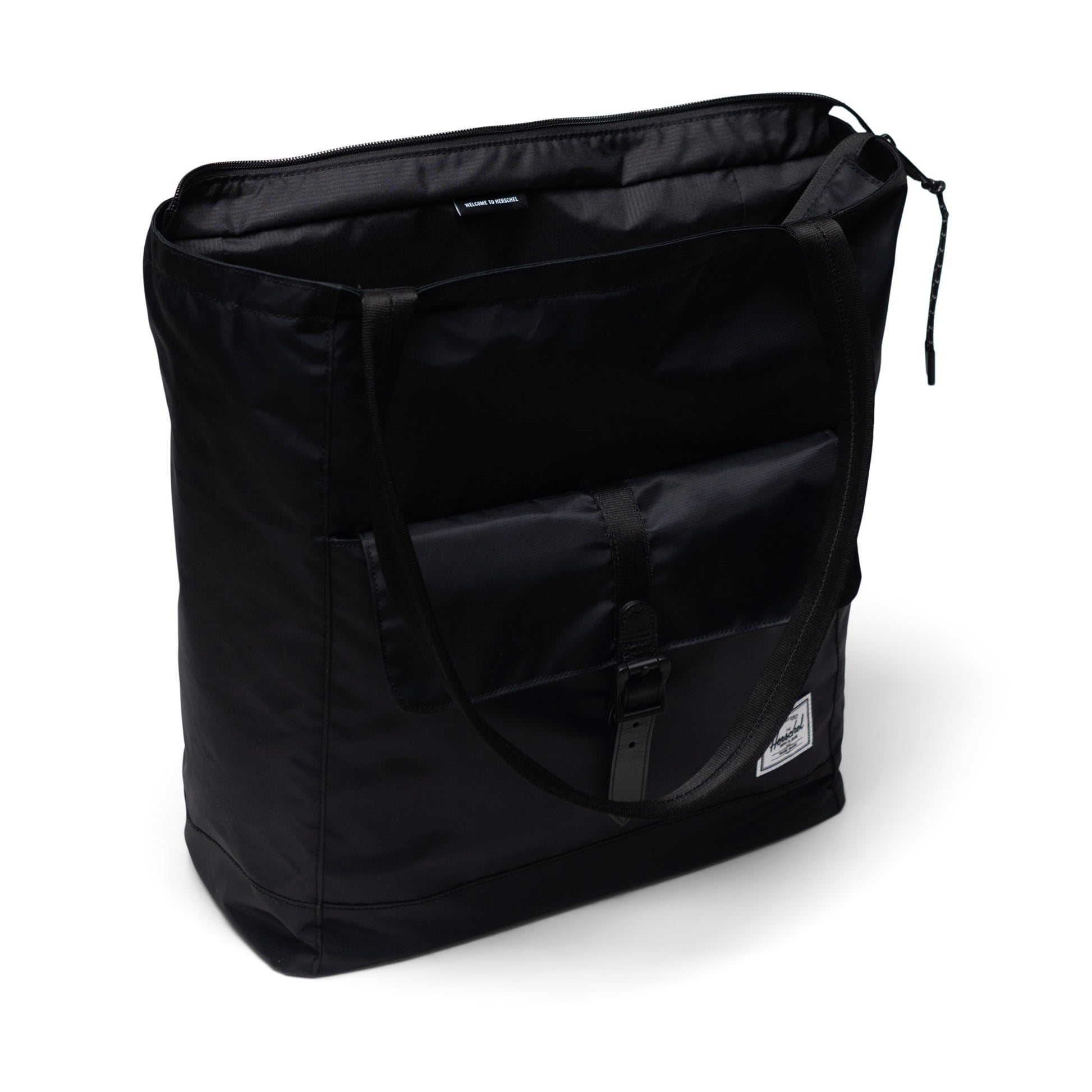 Siyah Herschel Retreat Tote Omuz Çantası Omuz Çantası