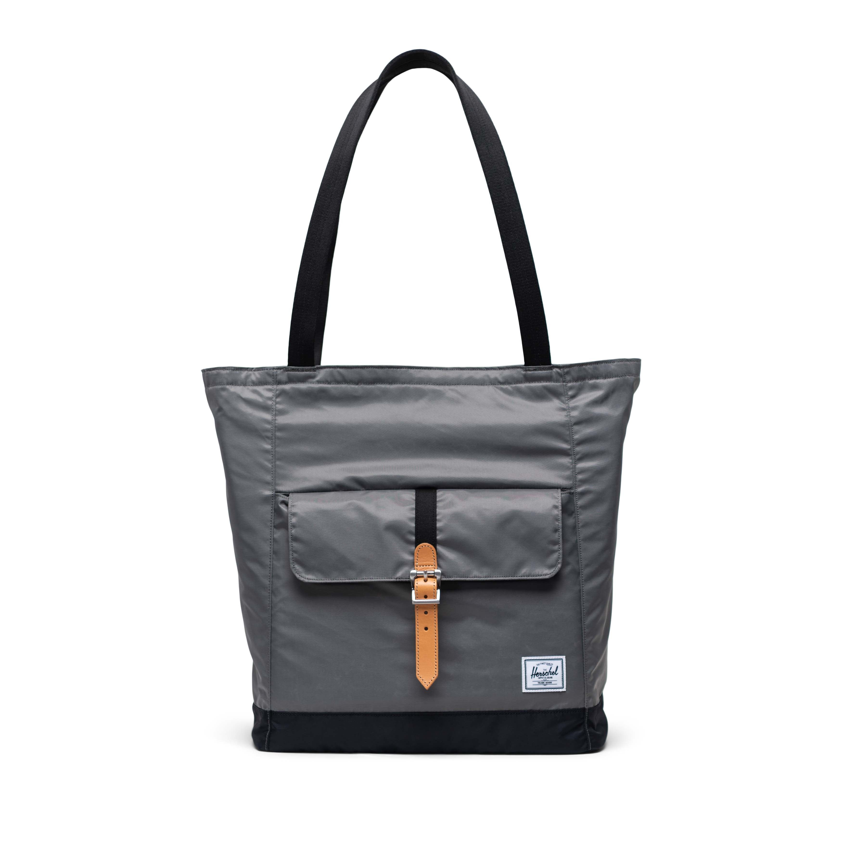 Koyu Gri - Siyah Herschel Retreat Tote Omuz Çantası Omuz Çantası