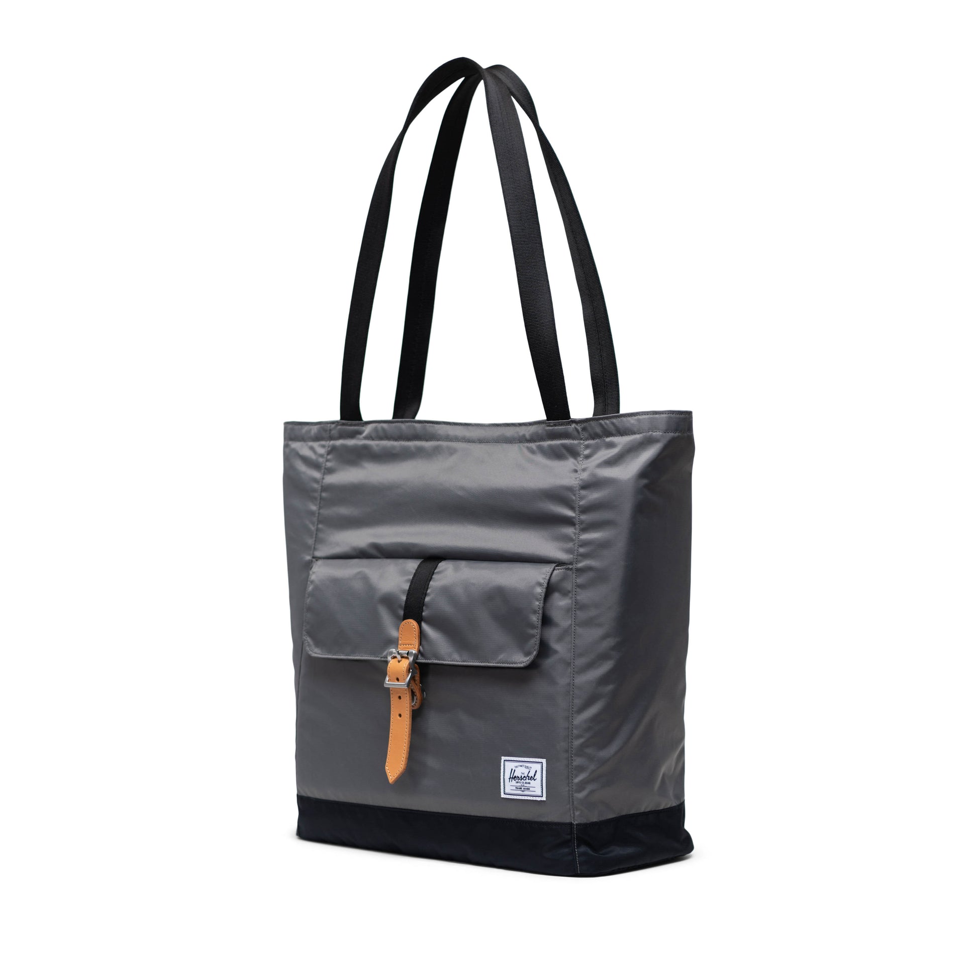 Koyu Gri - Siyah Herschel Retreat Tote Omuz Çantası Omuz Çantası