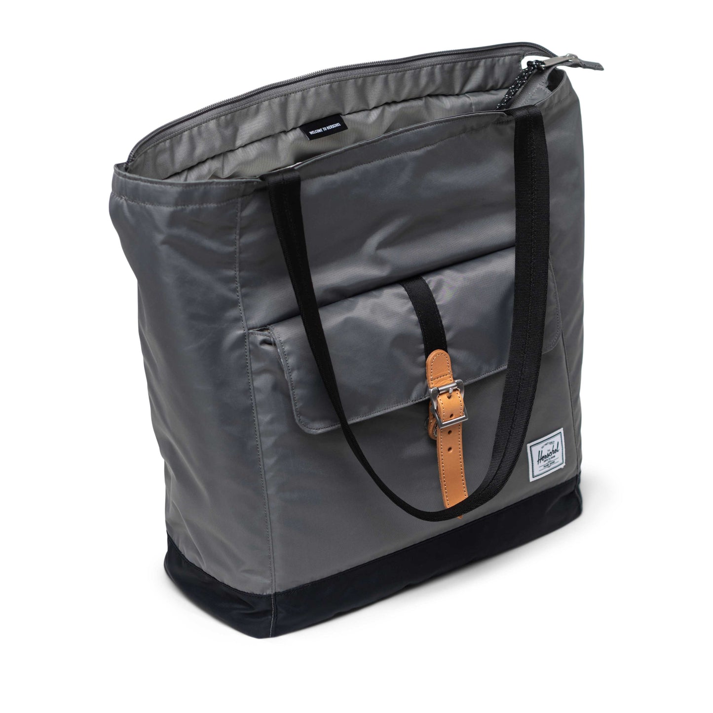 Koyu Gri - Siyah Herschel Retreat Tote Omuz Çantası Omuz Çantası