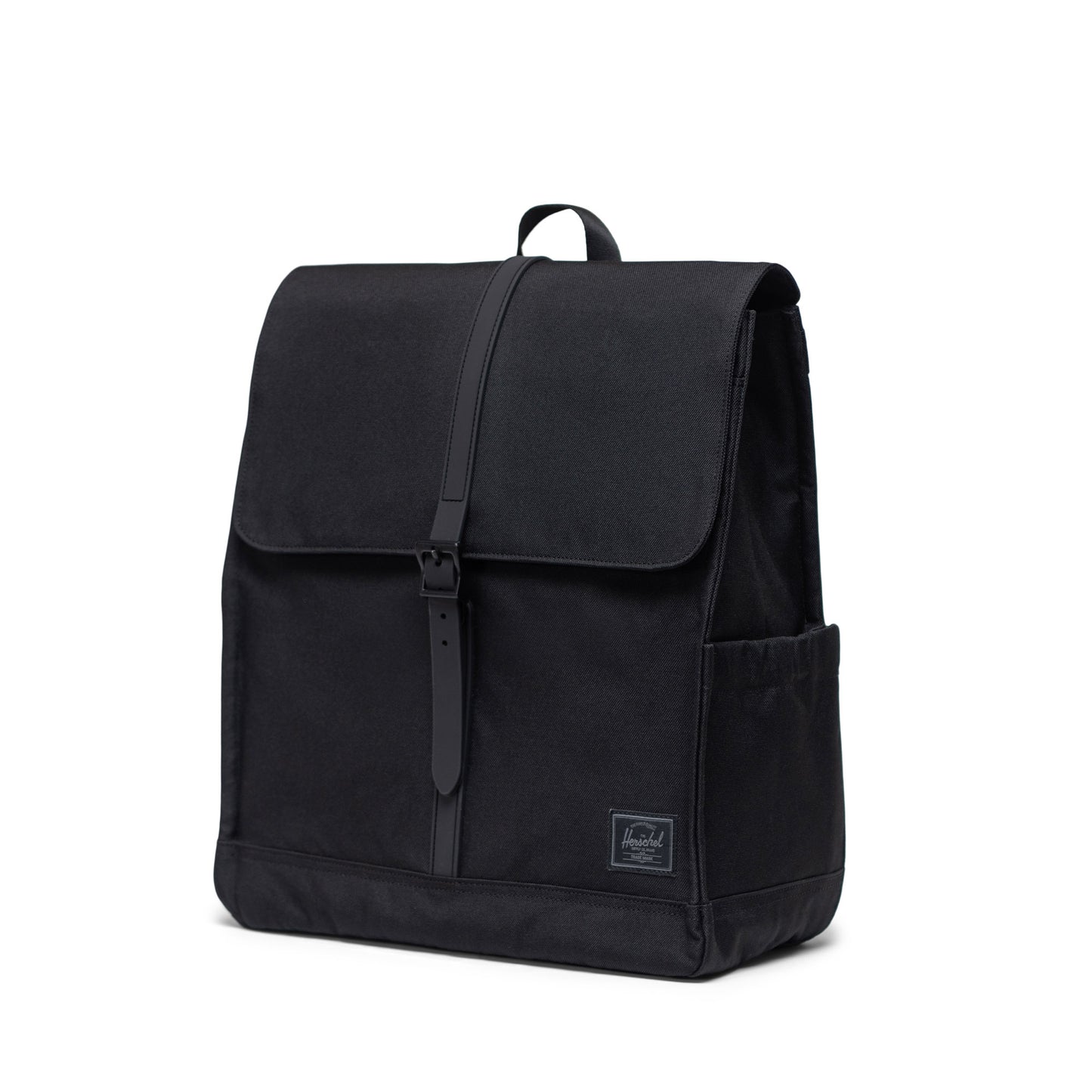 Siyah Tonal Herschel City Mıknatıs Kapamalı Sırt Çantası