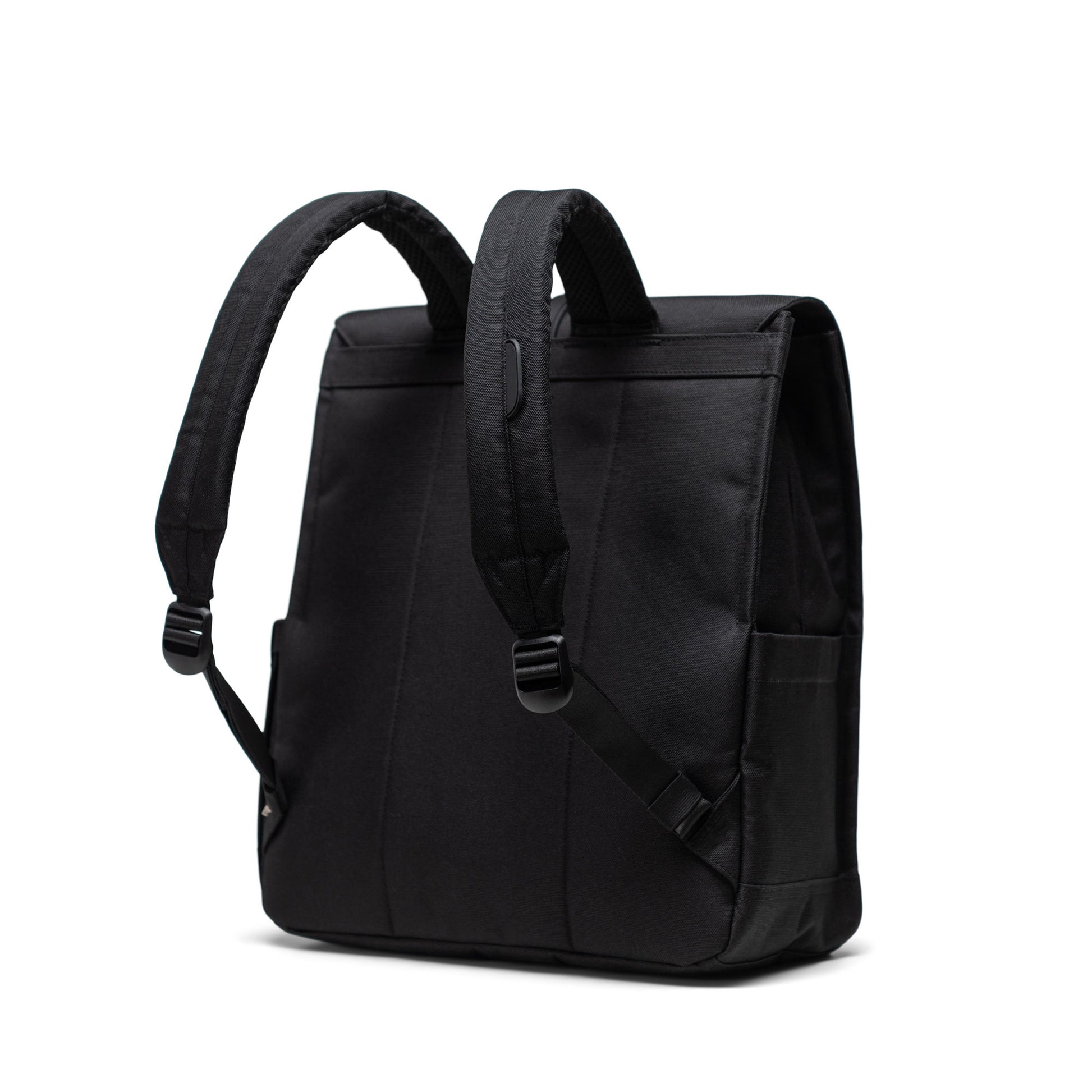 Siyah Tonal Herschel City Mıknatıs Kapamalı Sırt Çantası