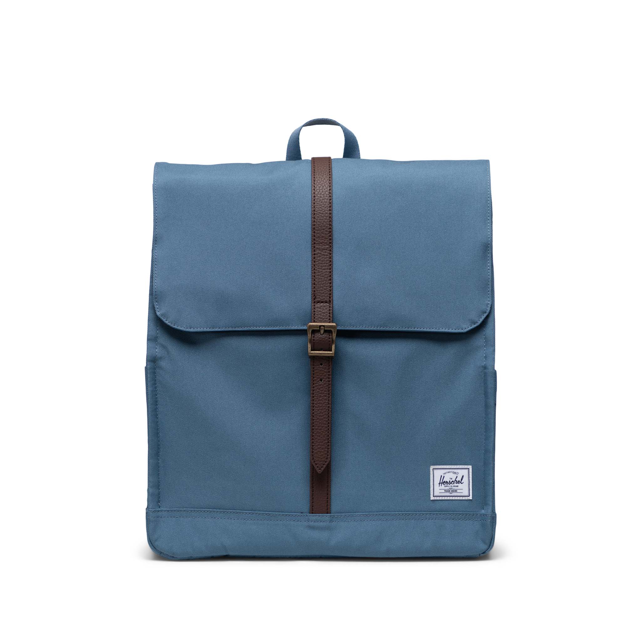 Çelik Mavisi Herschel City Mıknatıs Kapamalı Sırt Çantası