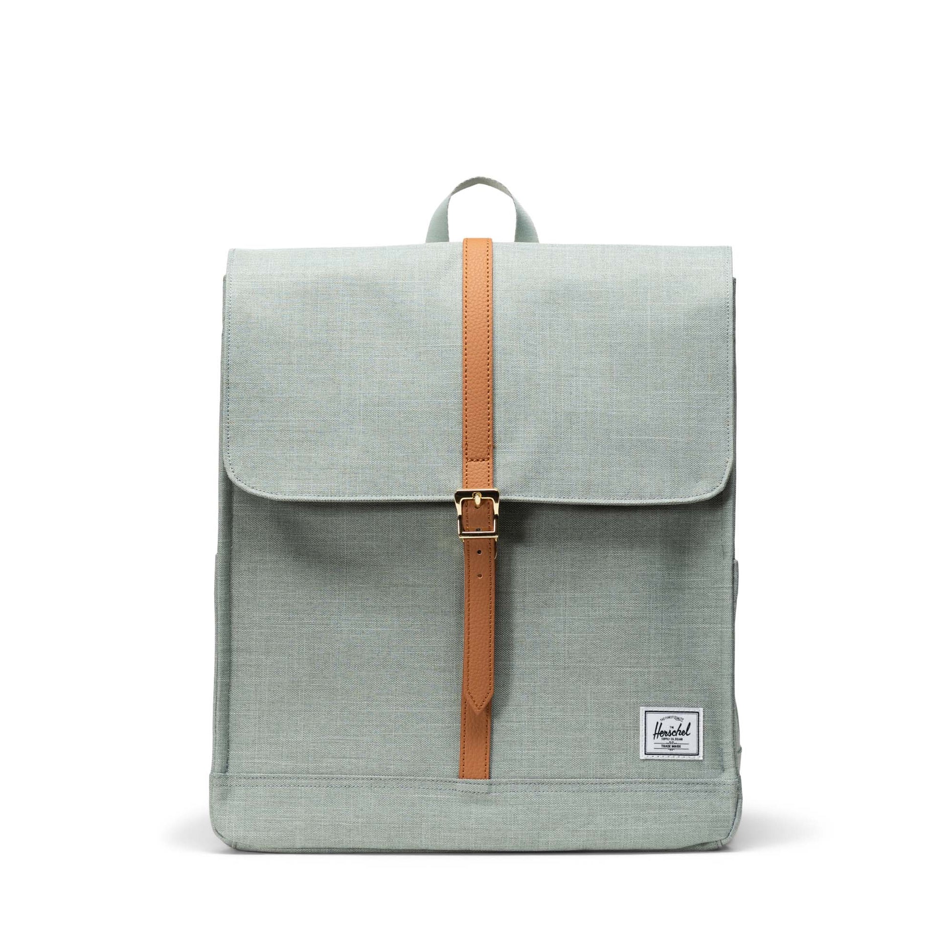 Kırçıllı Mint Yeşili Herschel City Mıknatıs Kapamalı Sırt Çantası