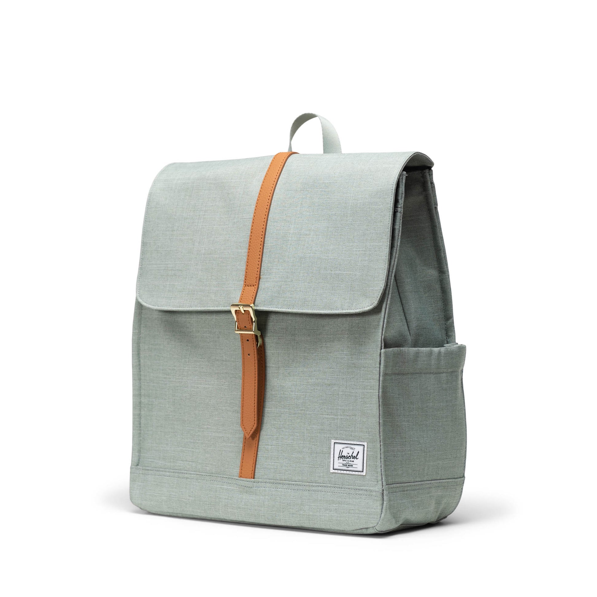 Kırçıllı Mint Yeşili Herschel City Mıknatıs Kapamalı Sırt Çantası