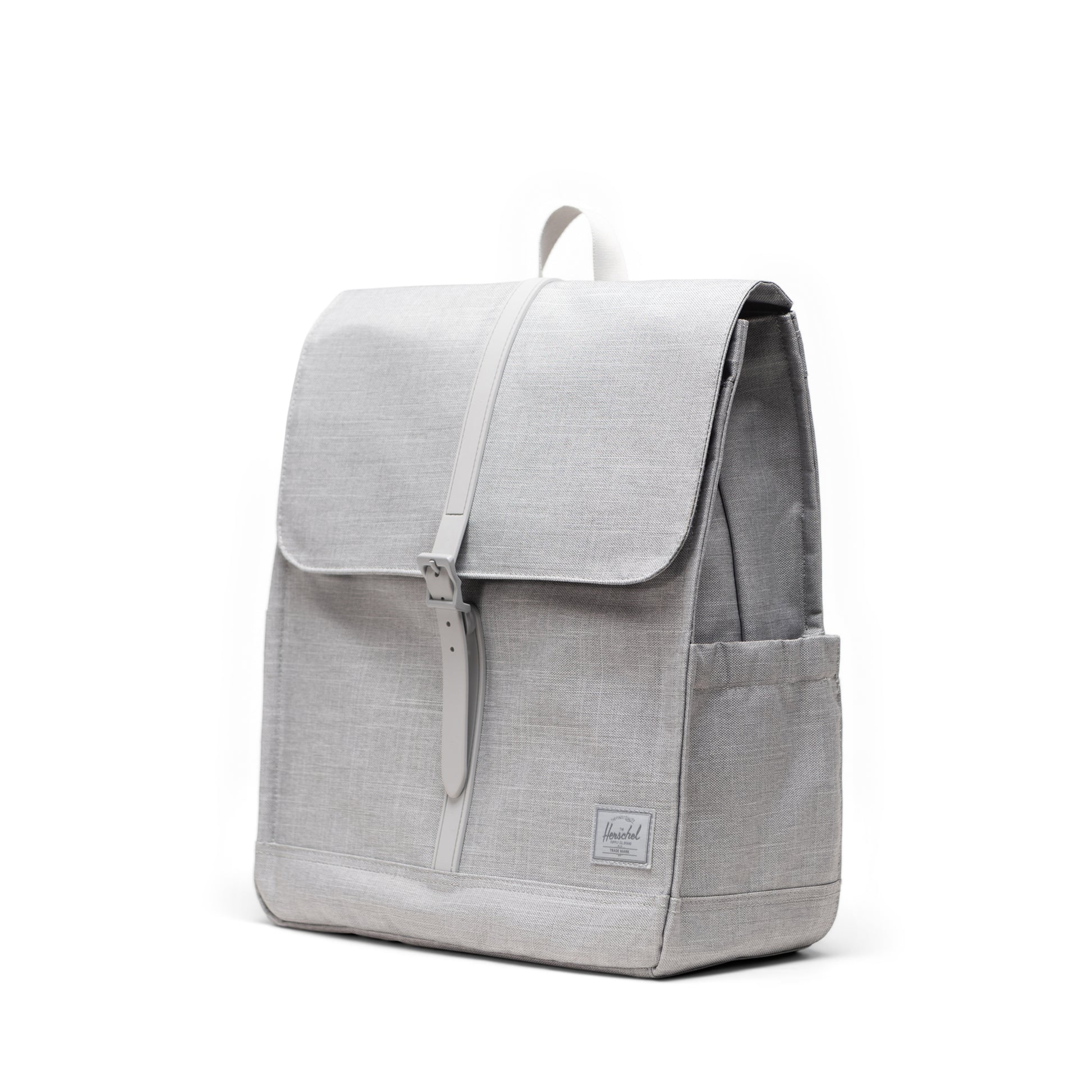 Kırçıllı Keten Gri Herschel City Mıknatıs Kapamalı Sırt Çantası