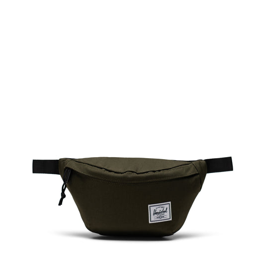 Haki Herschel Classic Fermuarlı Ayarlanabilir Bel Çantası
