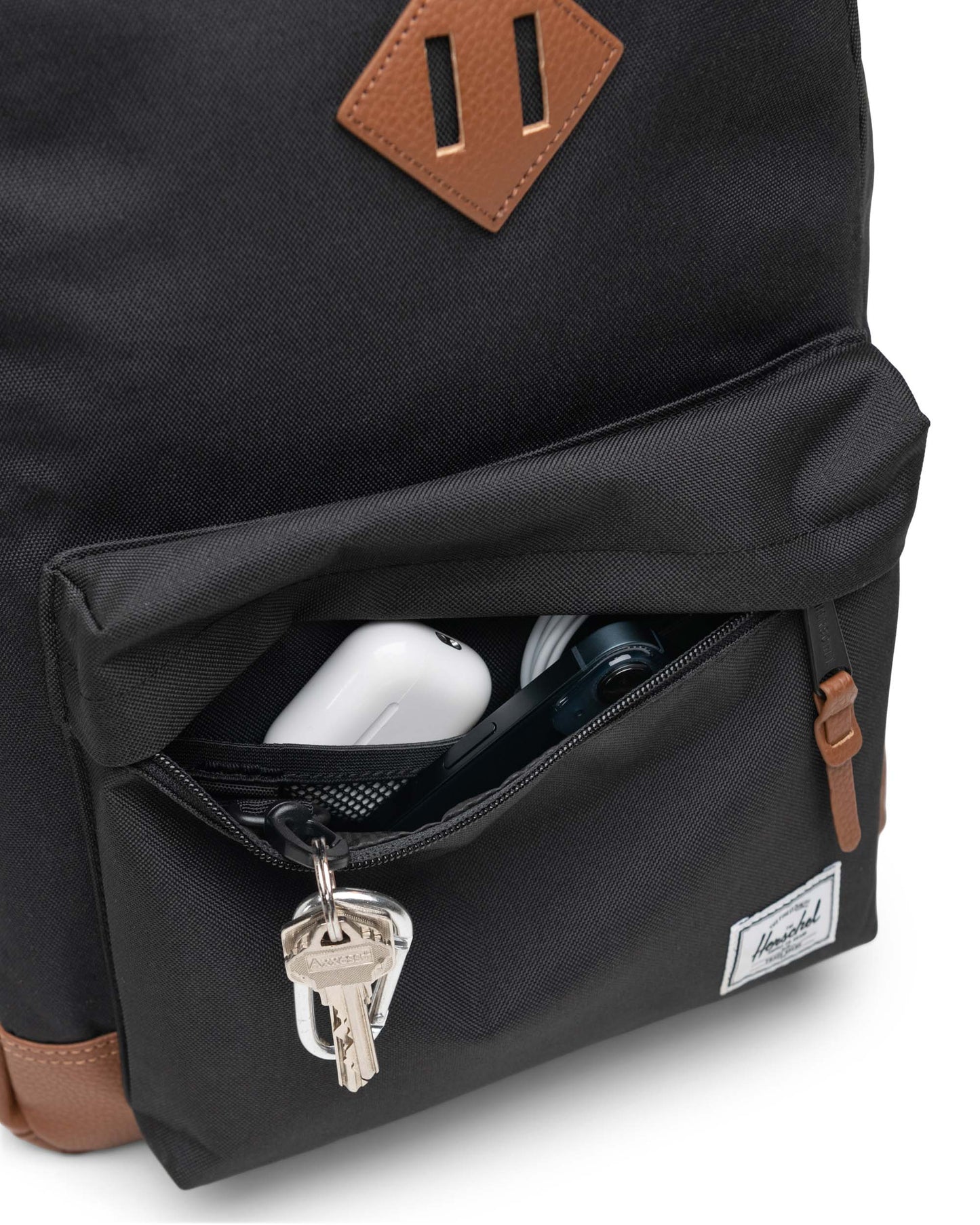 Siyah-Taba Herschel Heritage Sırt Çantası