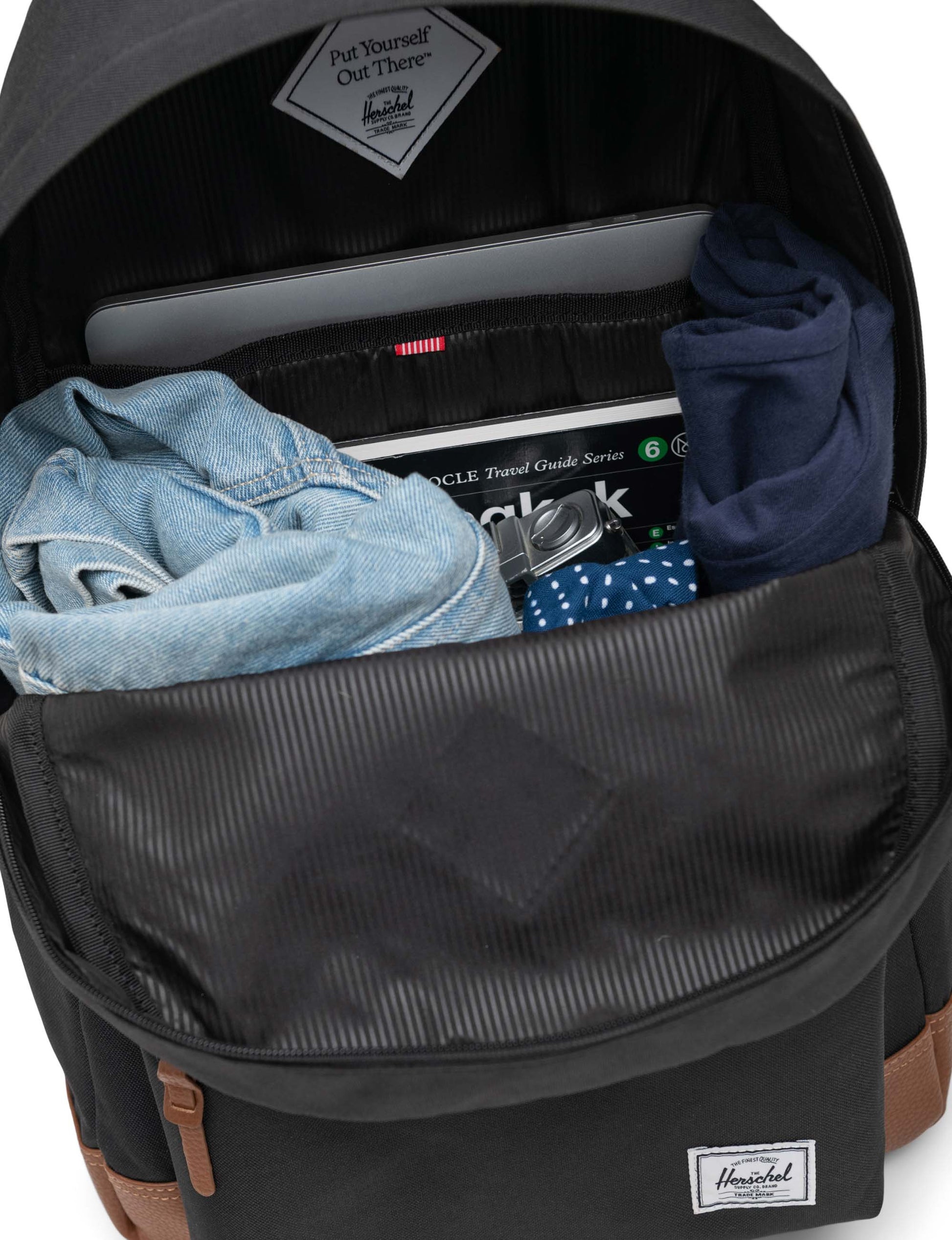 Siyah-Taba Herschel Heritage Sırt Çantası