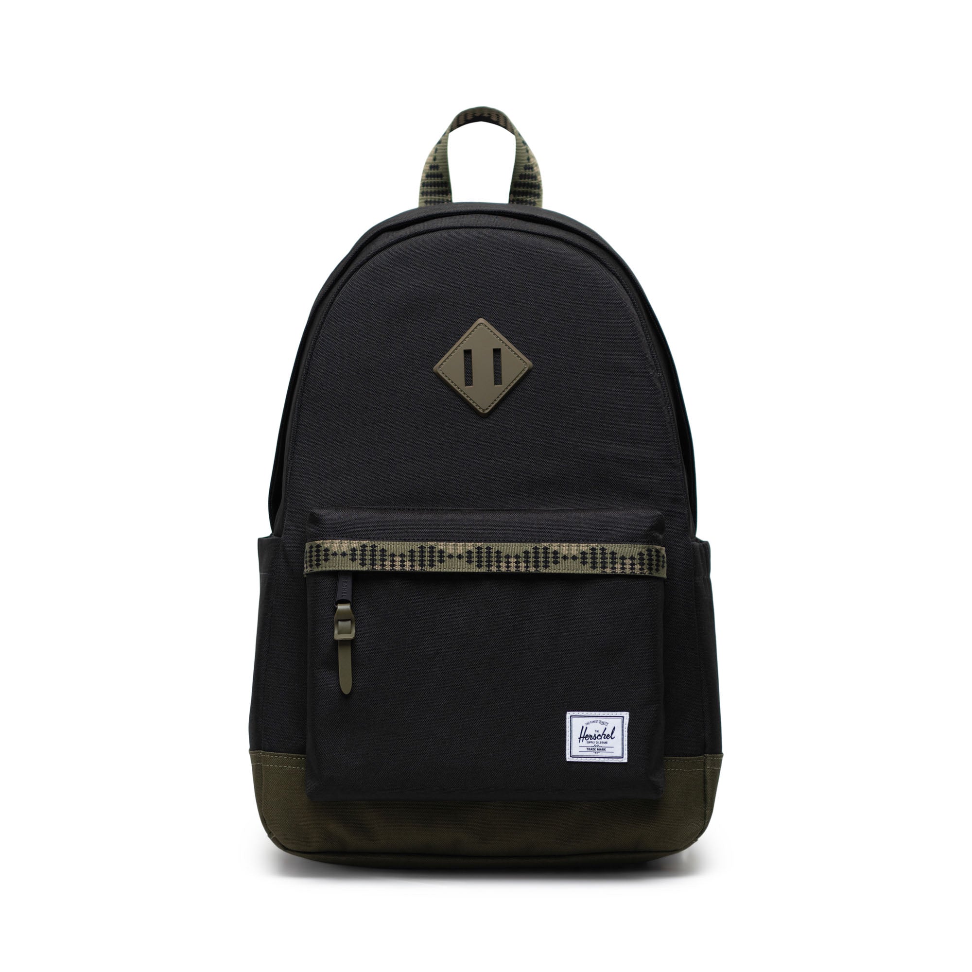 Siyah - Koyu Yeşil Herschel Heritage Sırt Çantası