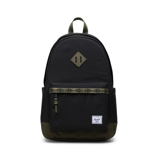 Siyah - Koyu Yeşil Herschel Heritage Sırt Çantası