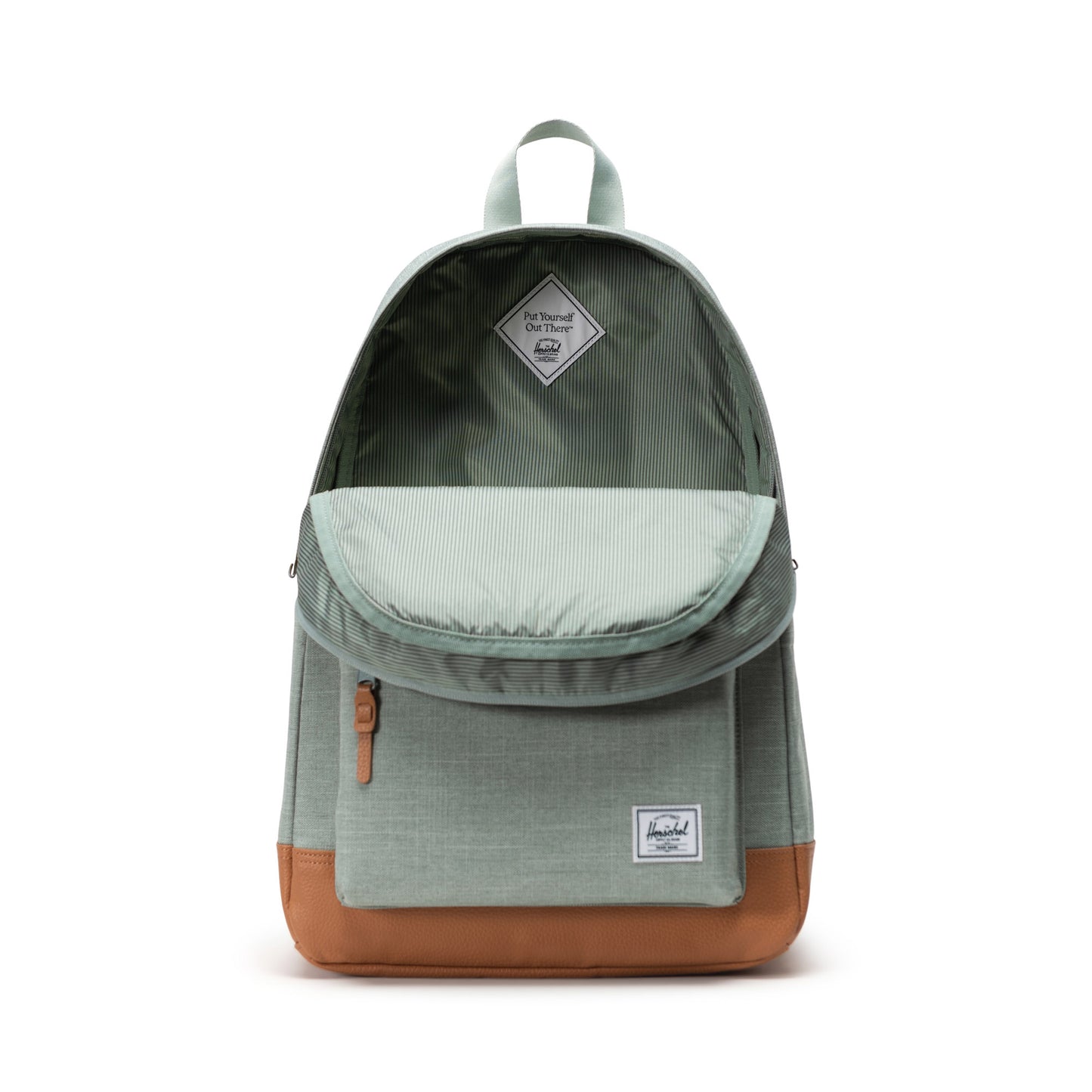Kırçıllı Açık Yeşil - Taba Herschel Heritage Sırt Çantası