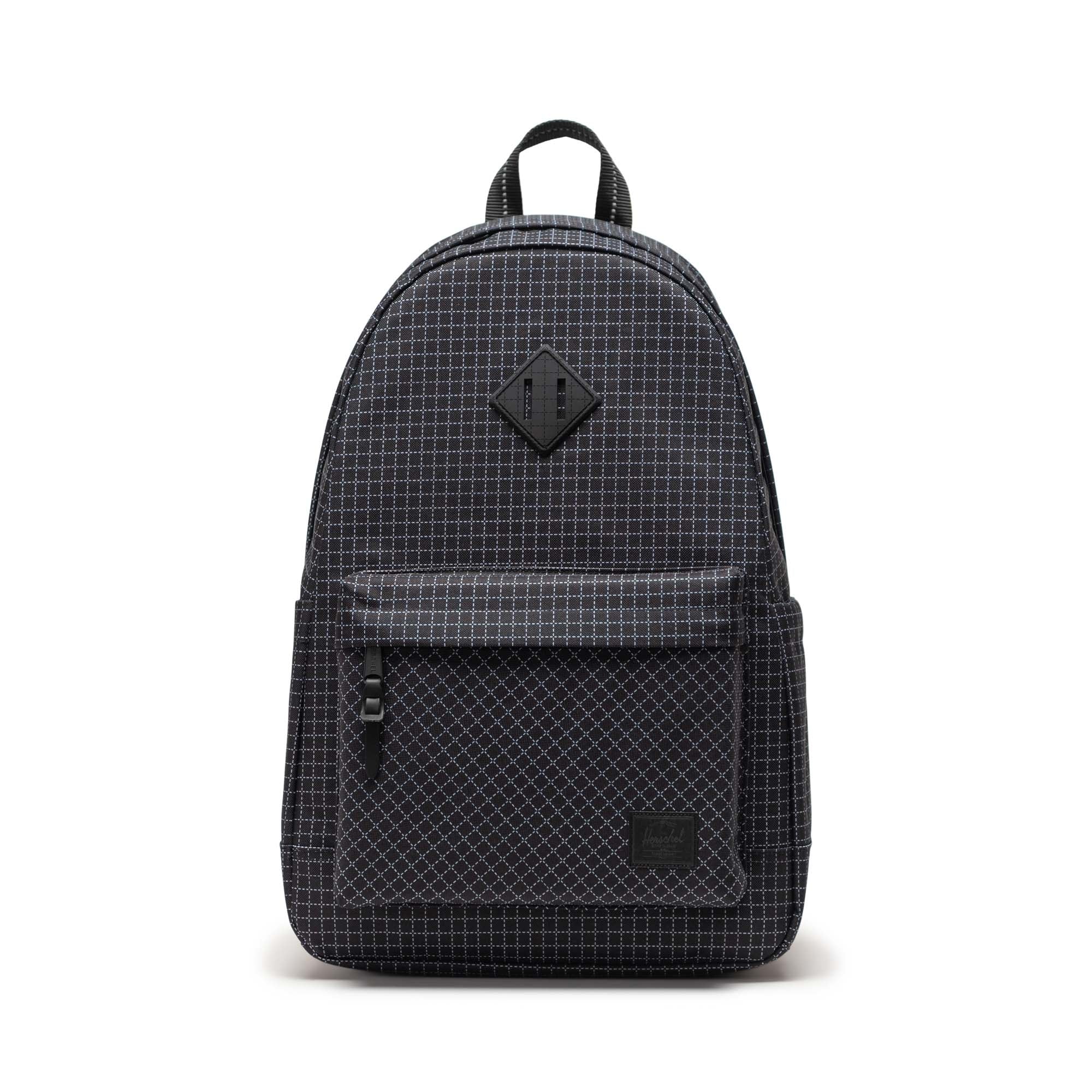 Grid Siyah Herschel Heritage Sırt Çantası