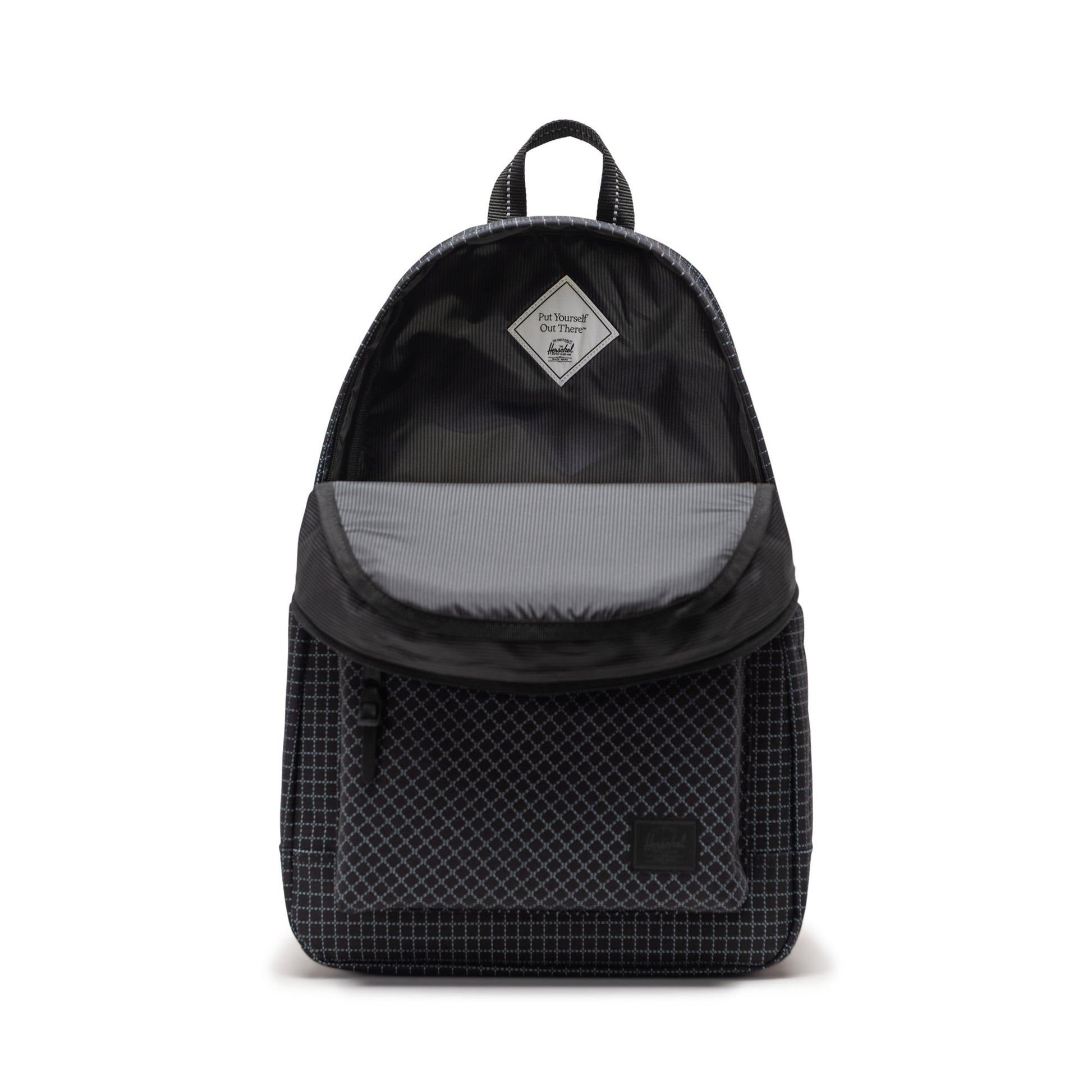 Grid Siyah Herschel Heritage Sırt Çantası