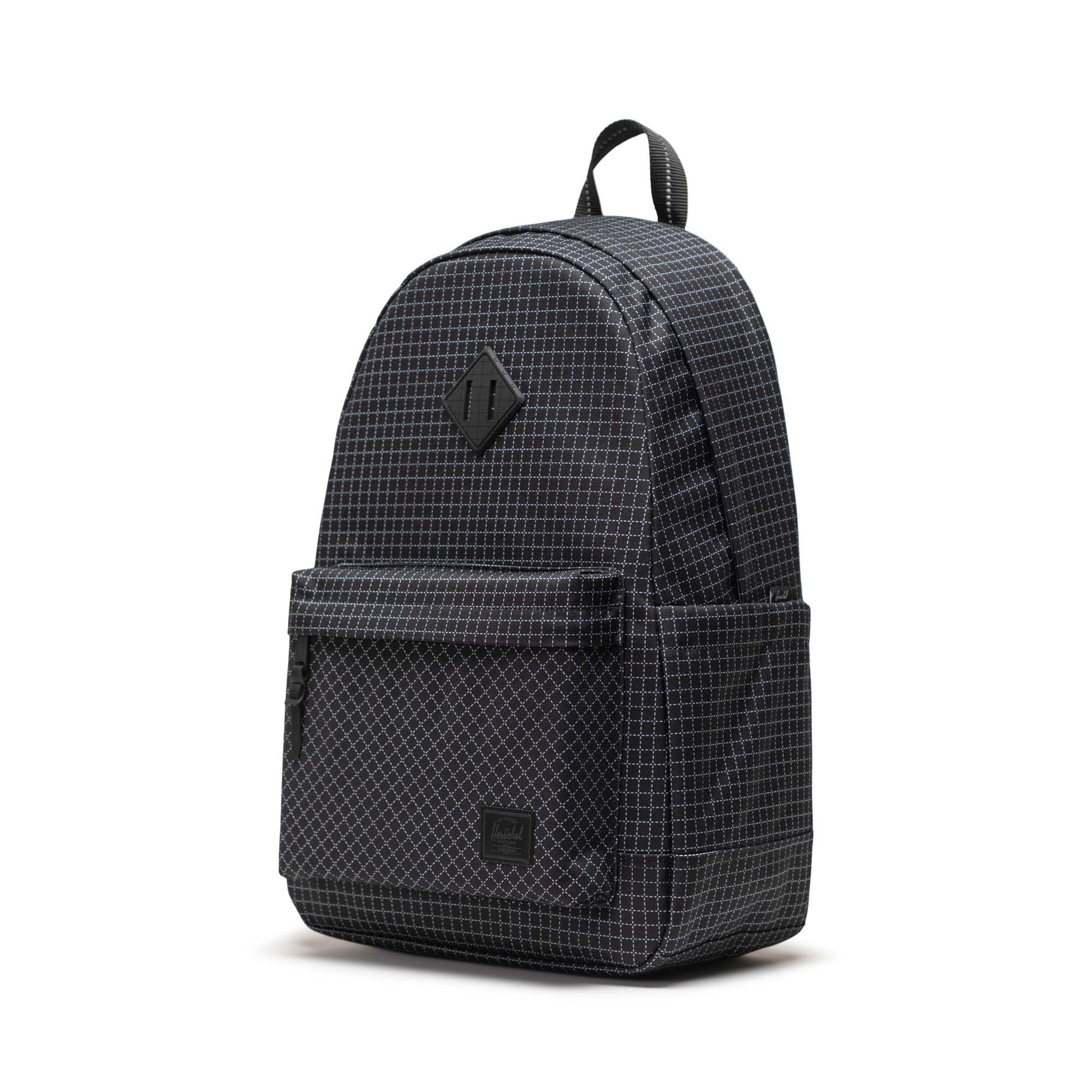 Grid Siyah Herschel Heritage Sırt Çantası