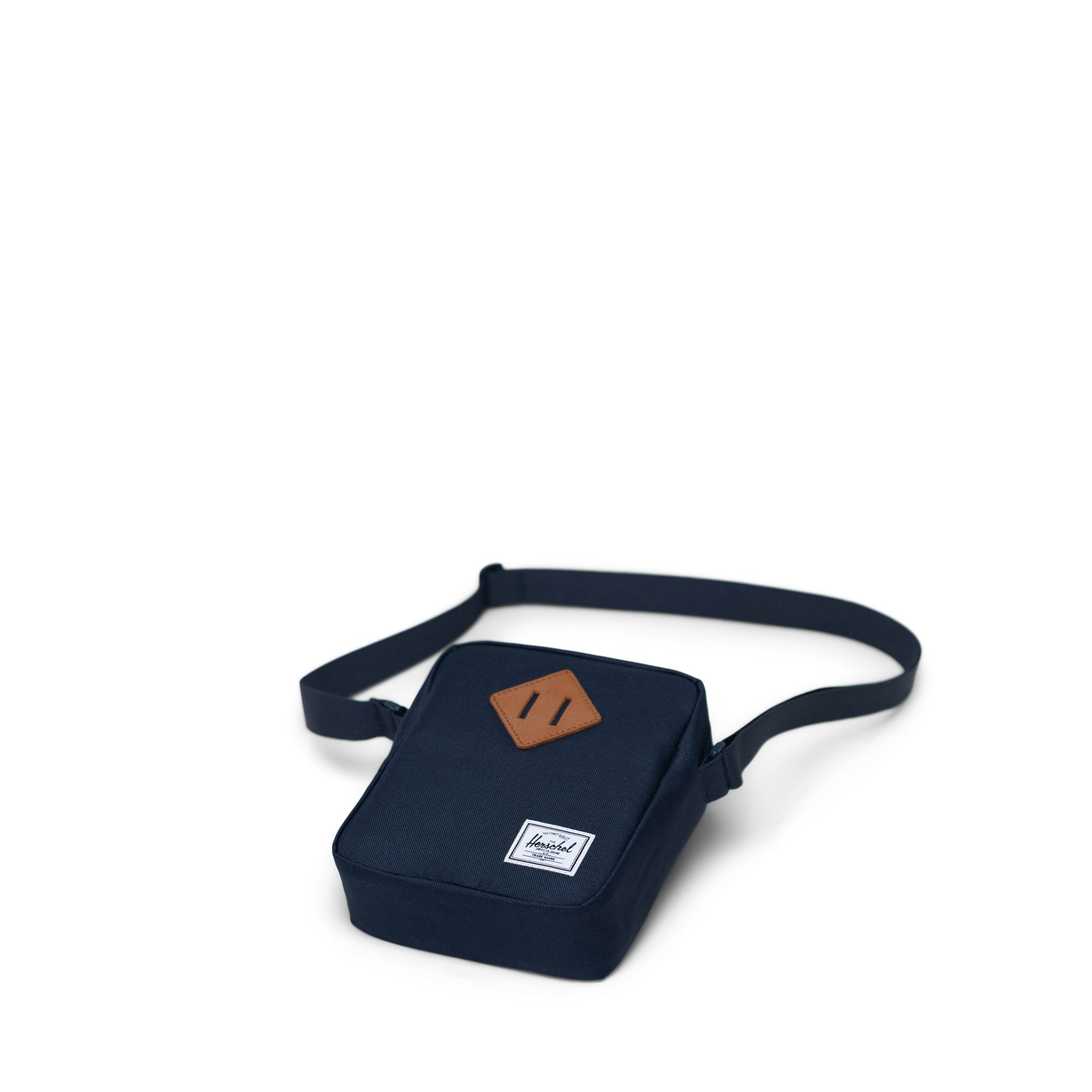 Lacivert Herschel Heritage Su İtici Kumaş Çapraz Çanta, 2.5 L
