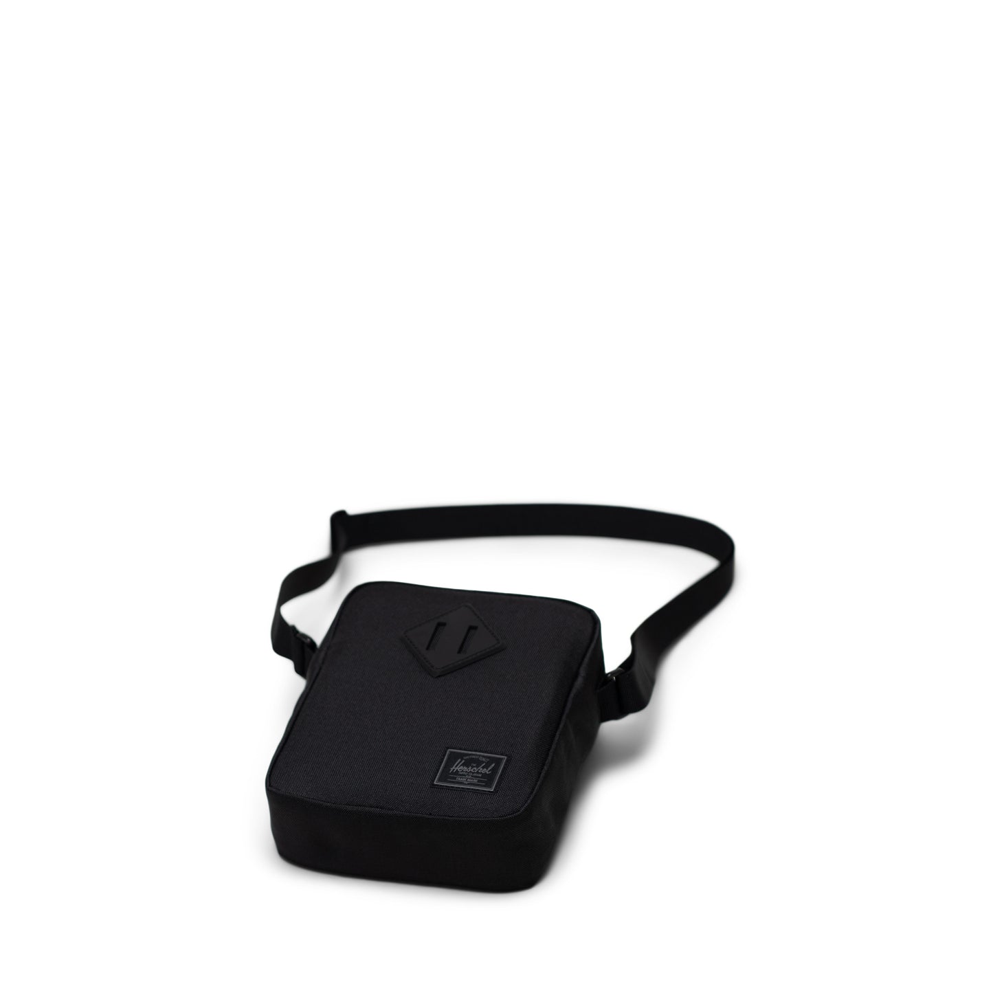 Siyah Tonal Herschel Heritage Su İtici Kumaş Çapraz Çanta, 2.5 L