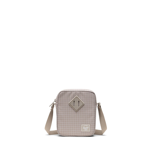 Grid Gri Herschel Heritage Su İtici Kumaş Çapraz Çanta, 2.5 L