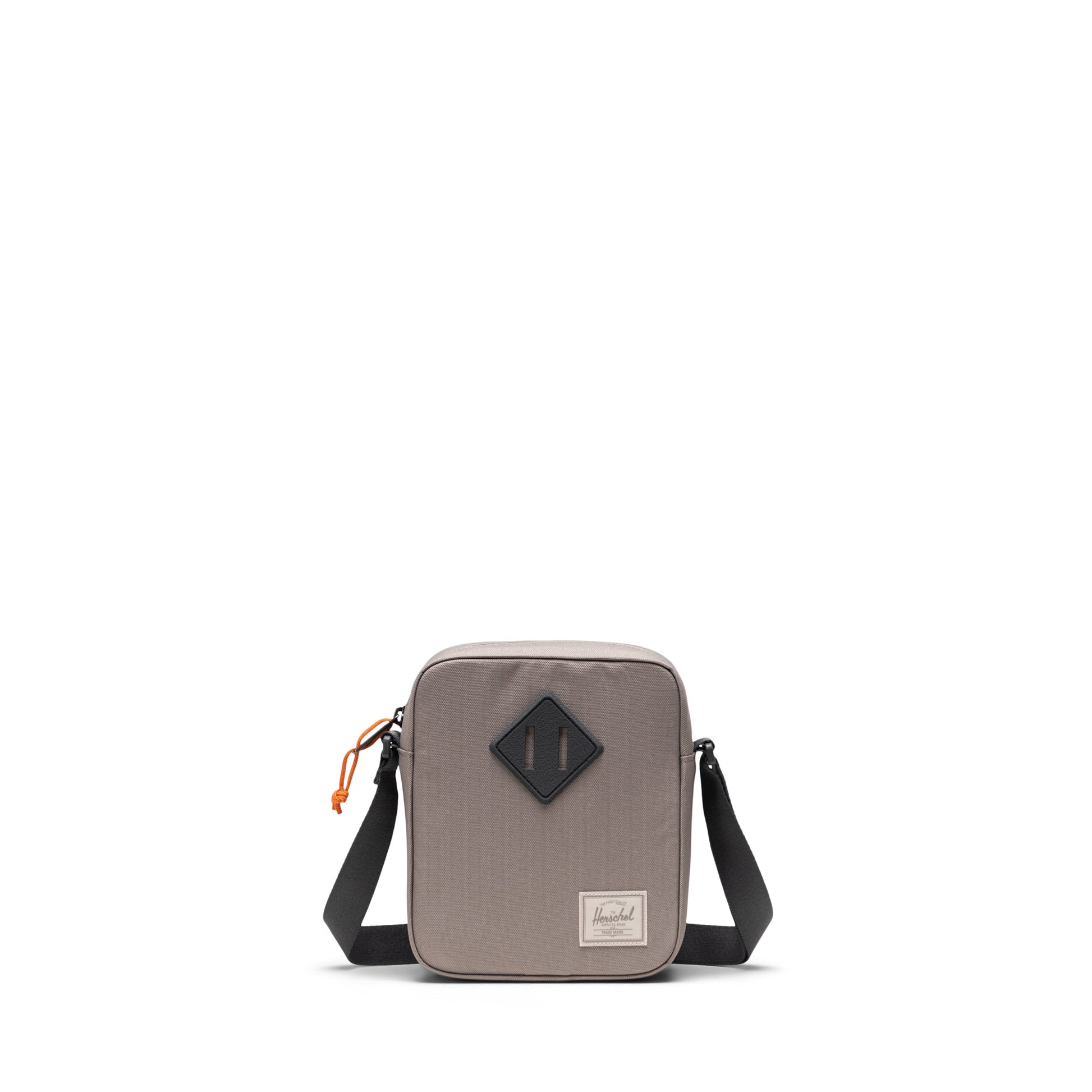 Gri Antrasit Herschel Heritage Su İtici Kumaş Çapraz Çanta, 2.5 L