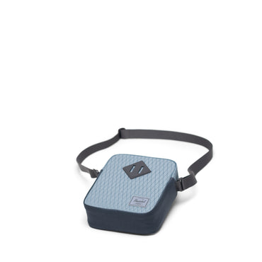 Elmas Dokulu Puslu Mavi Herschel Heritage Su İtici Kumaş Çapraz Çanta, 2.5 L